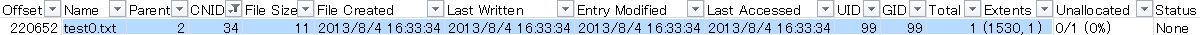 HFS Journal File Create